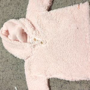 Pink Sherpa sweatshirt